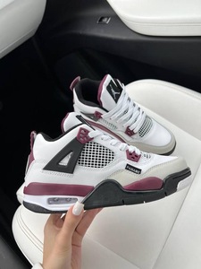 Nike  jordan 4 white Purple