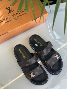 Louis Vuitton slipper - brown Lv