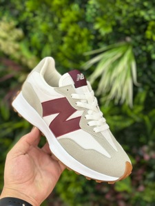 Newbalance 327 grey maroon