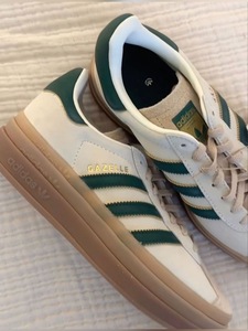 Adidas Gazelle -  green White