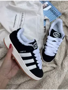 Adidas campus fur - black