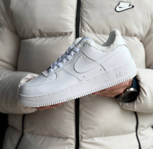 Nike air force1 fur - white