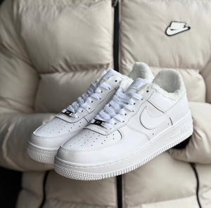 Nike air force1 fur - white