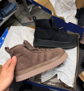 Adidas campus high - black sneakers
