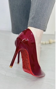 Christian Louboutin- burgundy