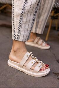 CELINE SLIPER - Beige