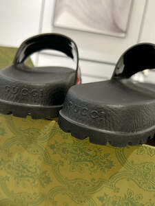 Men's GUCCI Slipper -Black
