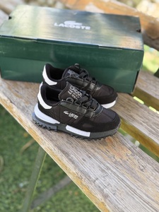 Lacoste shoes kids- Black white