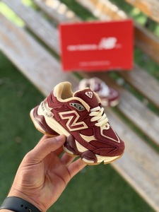 NEW BALANCE 9060 CHILDREN -Burgundy