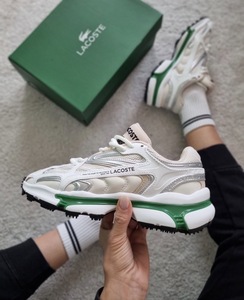 Shoes. LACOSTE -  white green