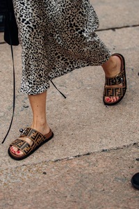 Honey FENDI slipper